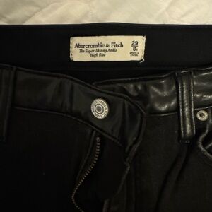 Abercrombie & Fitch Black Skinny Jeans